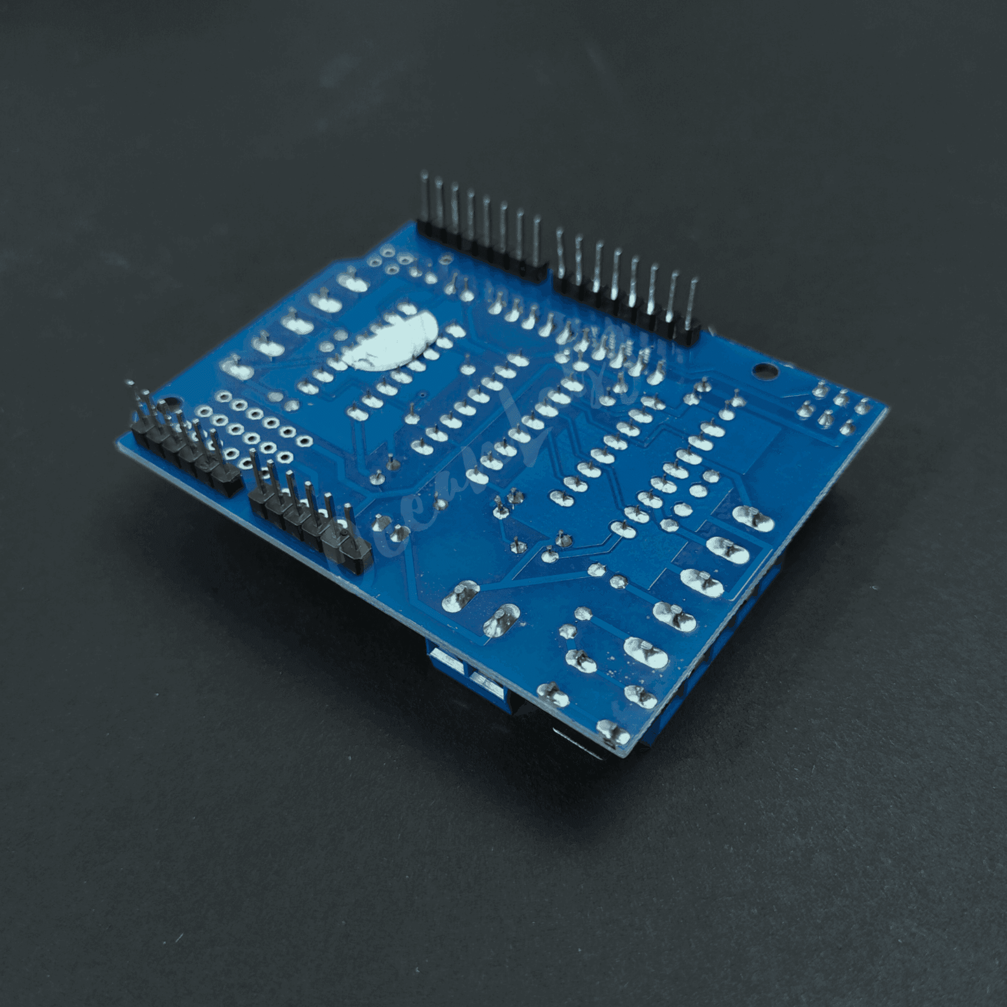 L293D Motor Driver Shield For Microcontrollers-4 Channel Driver-Bipolar Pulse-Width-Method Tested (PWM)
