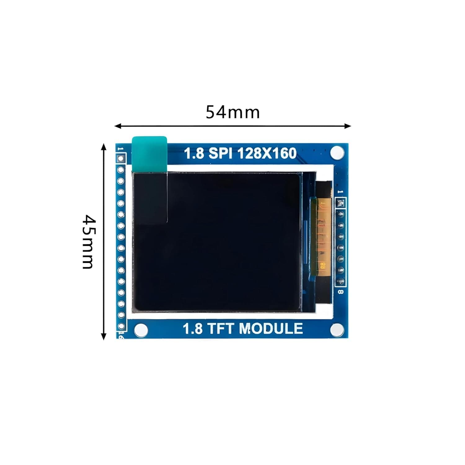 1.8 Inch SPI 128×160 TFT LCD Display Module