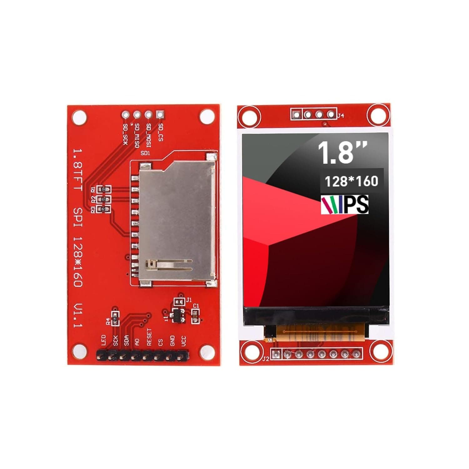 1.8 inch SPI TFT LCD Display Module TFT Display 128 x 160 with 4 IO