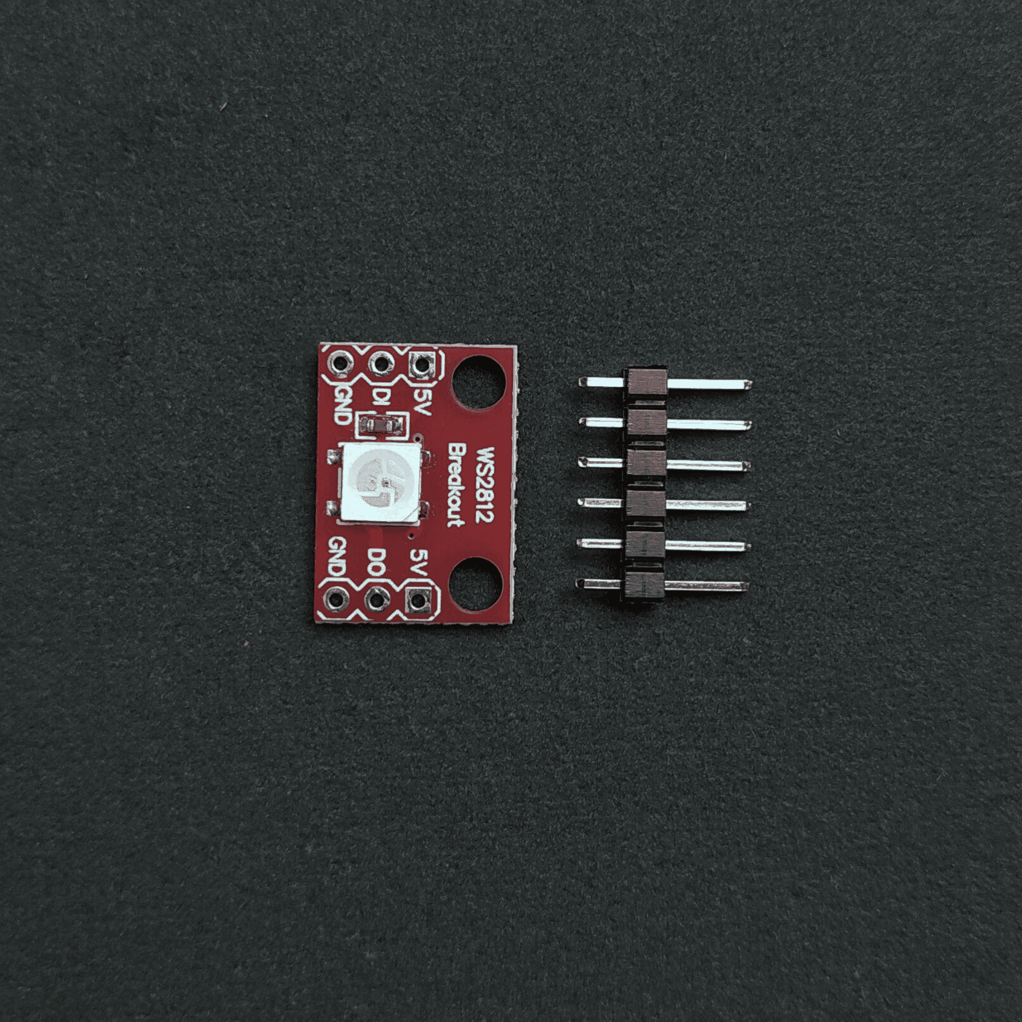 WS2812 RGB LED Breakout Board | Individually Addressable RGB LED Module | for Dynamic Lighting Effects in DIY Electronics Projects