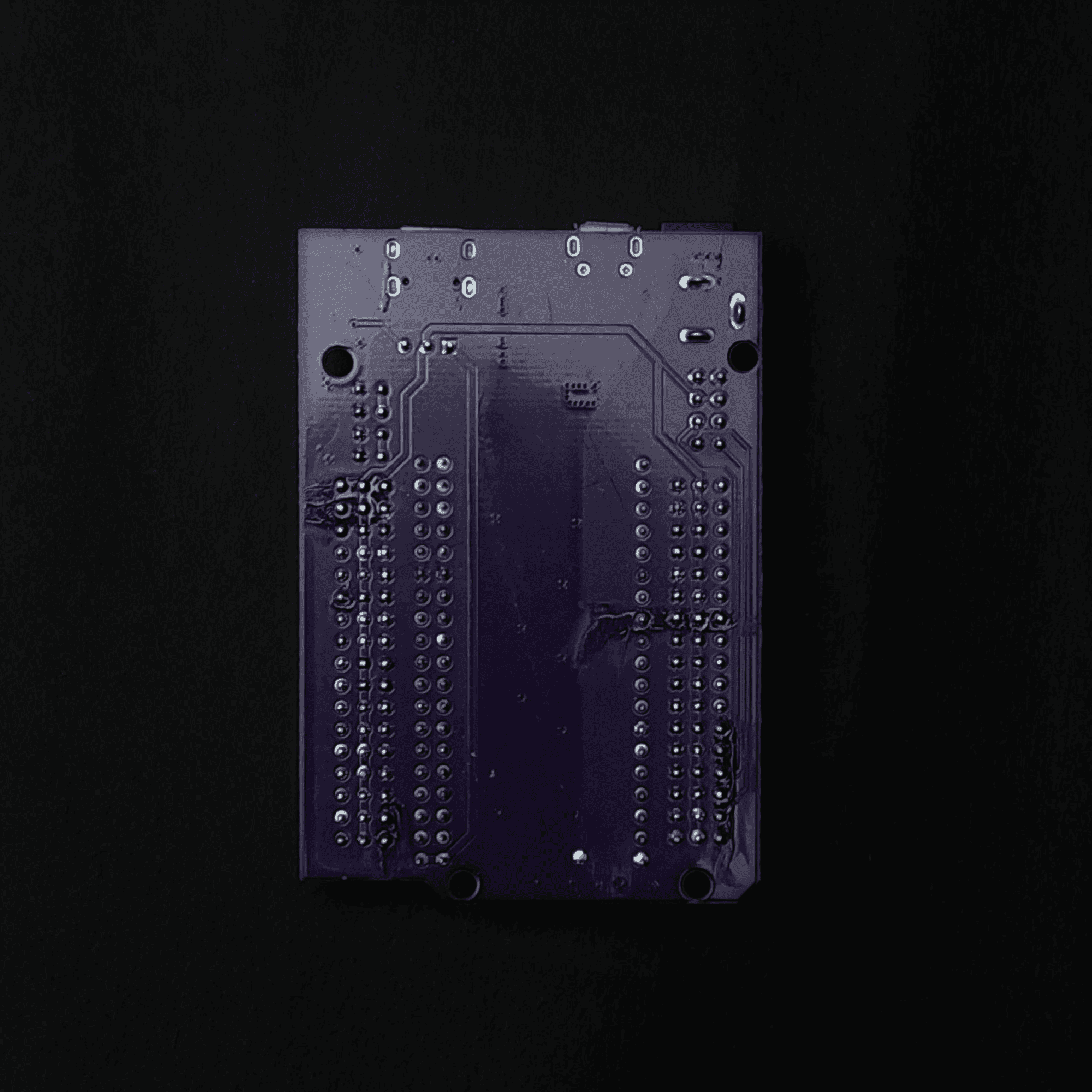 ESP32 ESP32S 38 Pin Purple Expansion Board for ESP32 WROOM-32 Development Board (38 Pins) Micro USB & USB C/Type Expansion Board