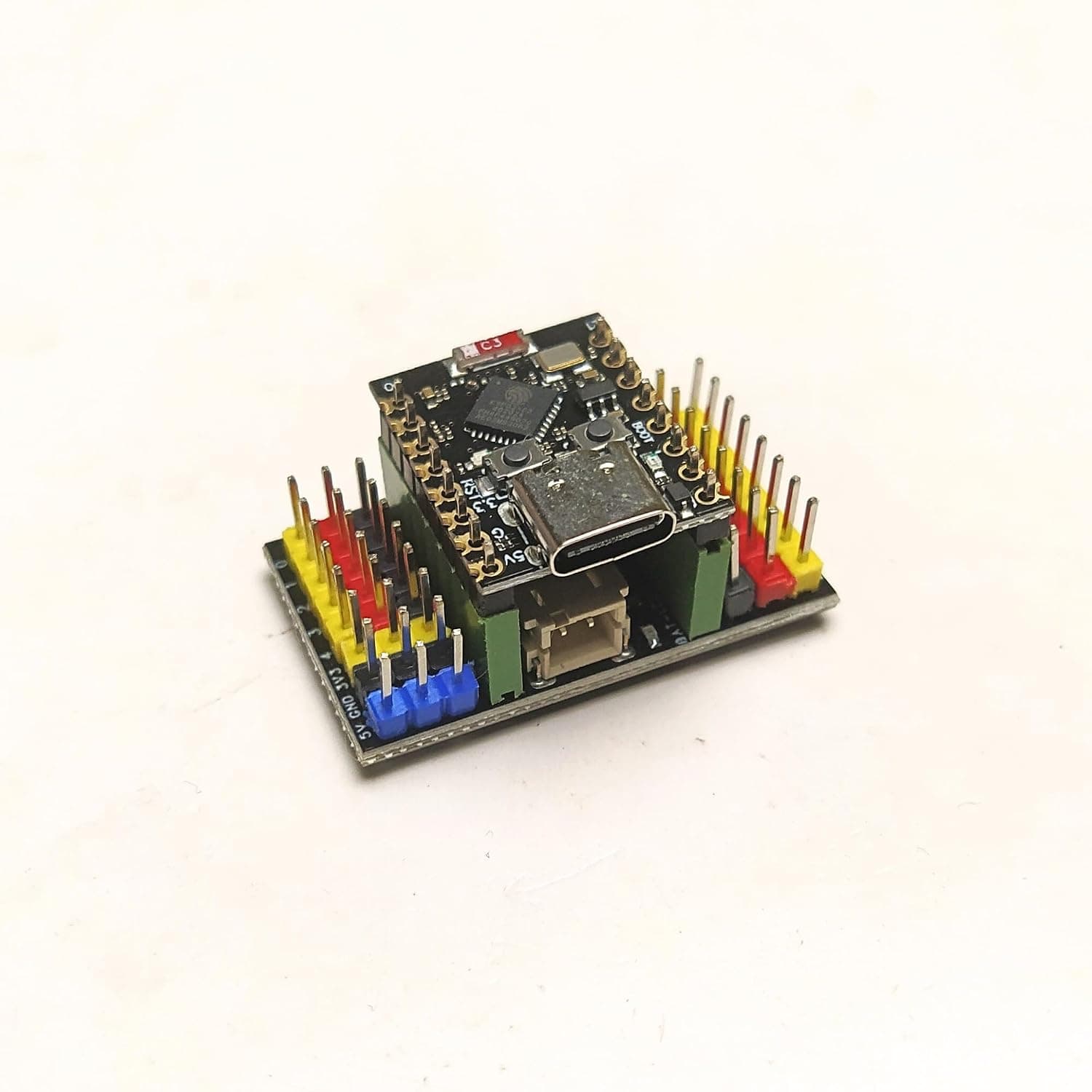 ESP32-C3 Supermini Expansion Board | Built-in Lithium Battery Charging Support via ESP32-C3 USB | Ideal for IoT and Embedded Projects (Only Expension Board)