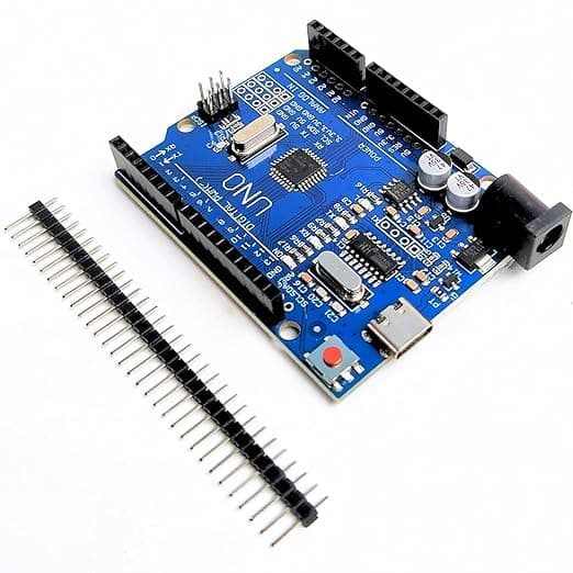 UNO R3 SMD Development Board with Type-C USB | ATmega328P Microcontroller Board | Compatible with UNO IDE & Shields (Fully Tested)