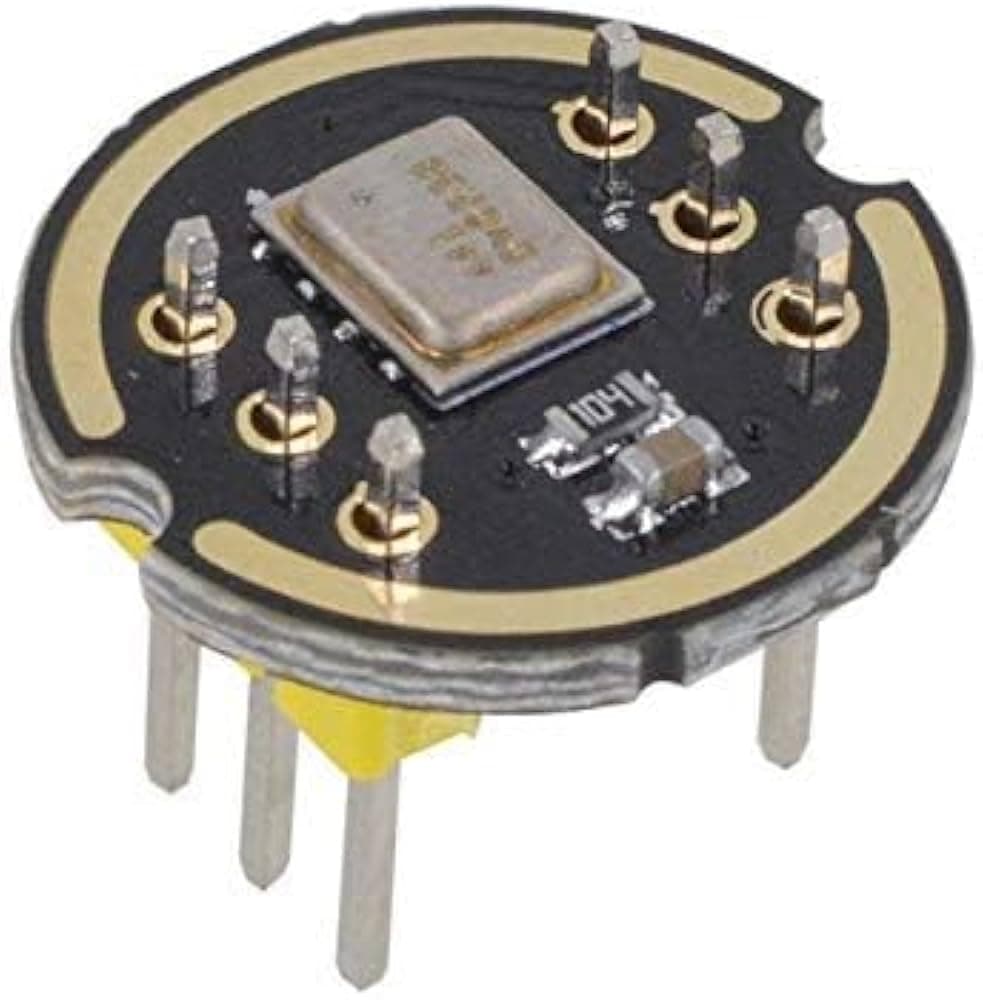 INMP441 Omnidirectional MEMS Microphone Module, Digital I2S Output, High Precision Audio Sensor Board with Pins for DIY Electronics Projects