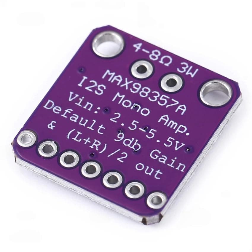 MAX98357A I2S 3W Class D Amplifier Module for ESP32 Arduino Raspberry Pi | Audio Projects