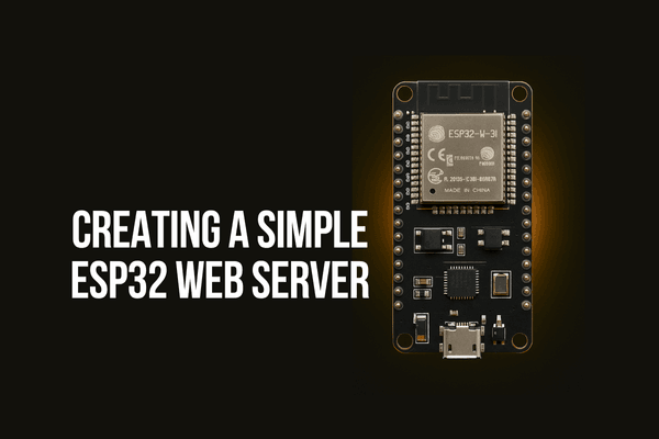 Creating A Simple ESP32 Web Server