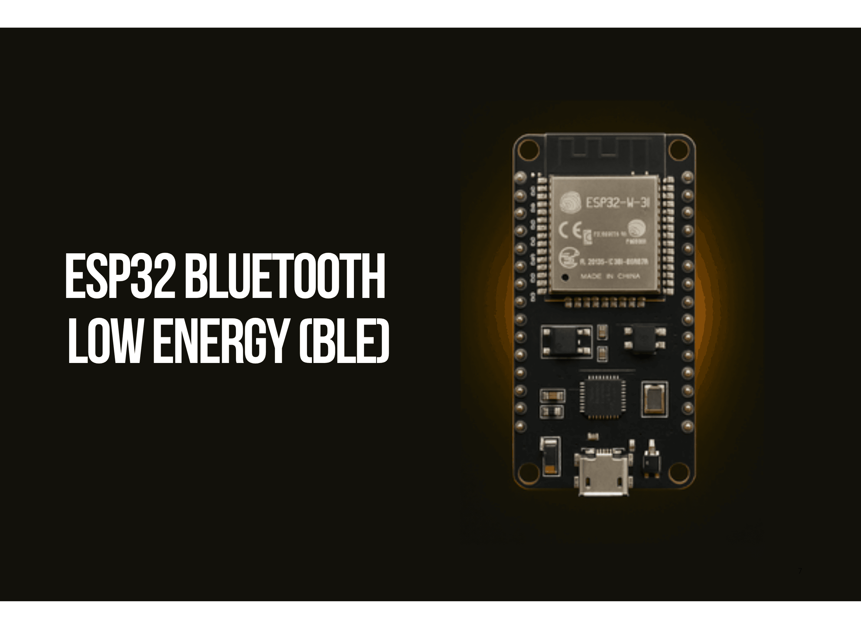 ESP32 Bluetooth Low Energy (BLE)