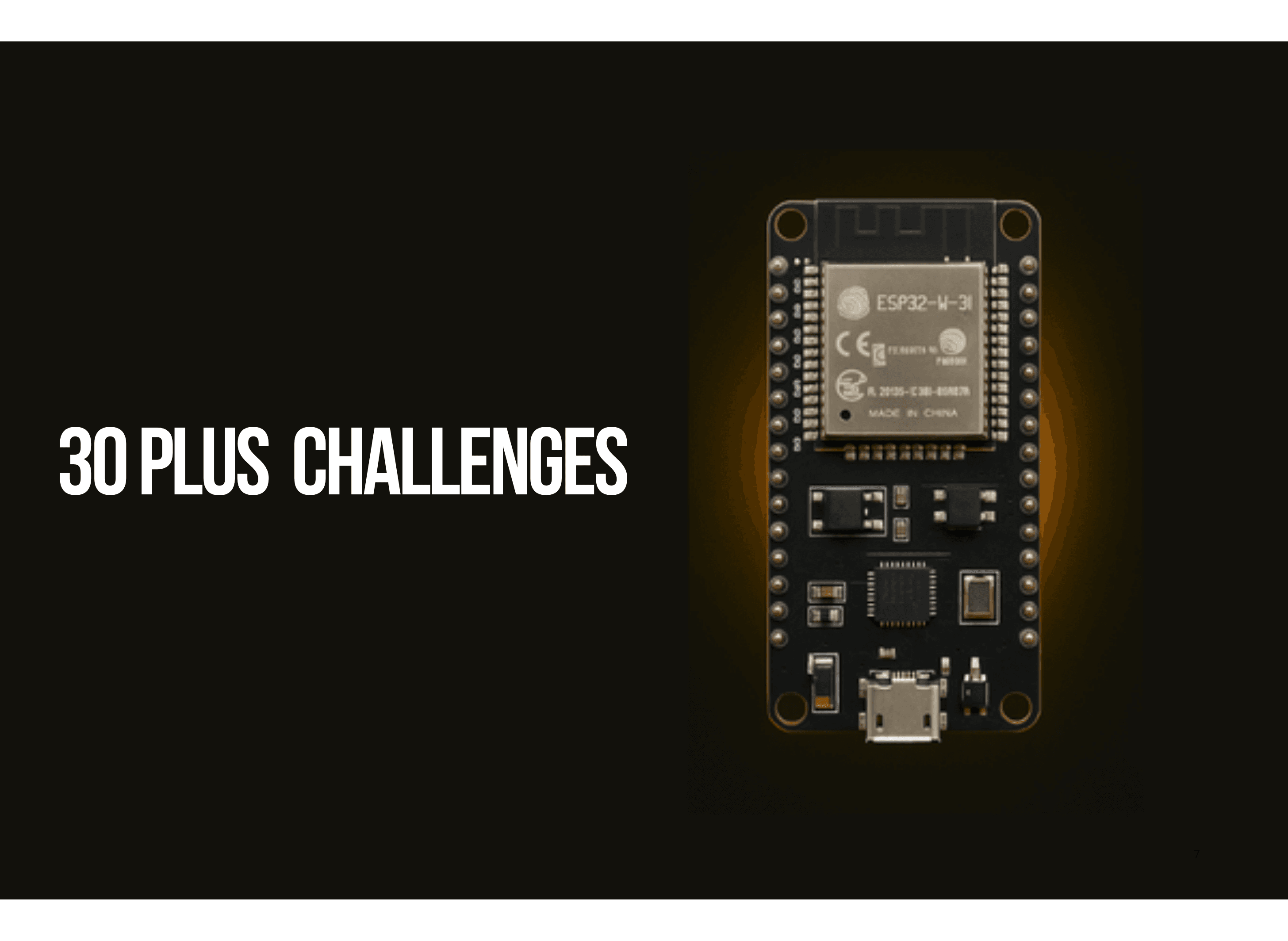 30+ Challenges