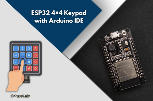 ESP32 4x4 Keypad with Arduino IDE